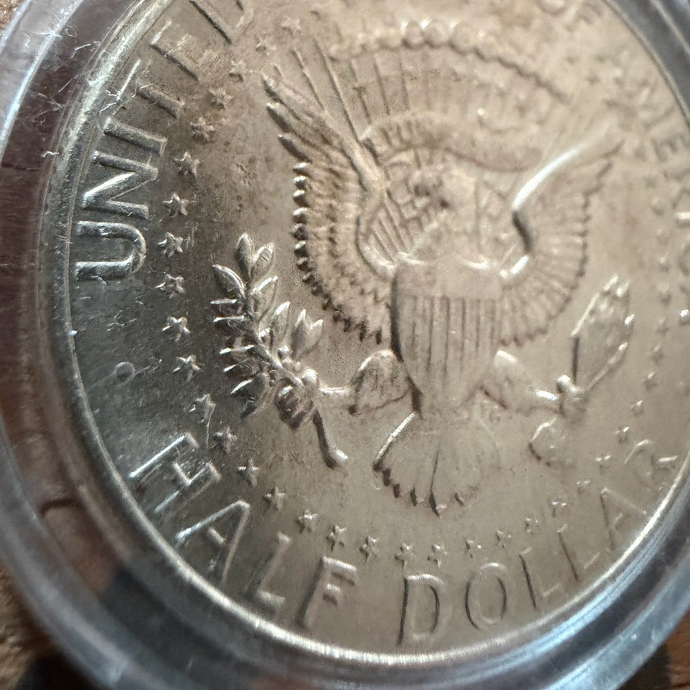 Mint condition silver half a dollar - image 2
